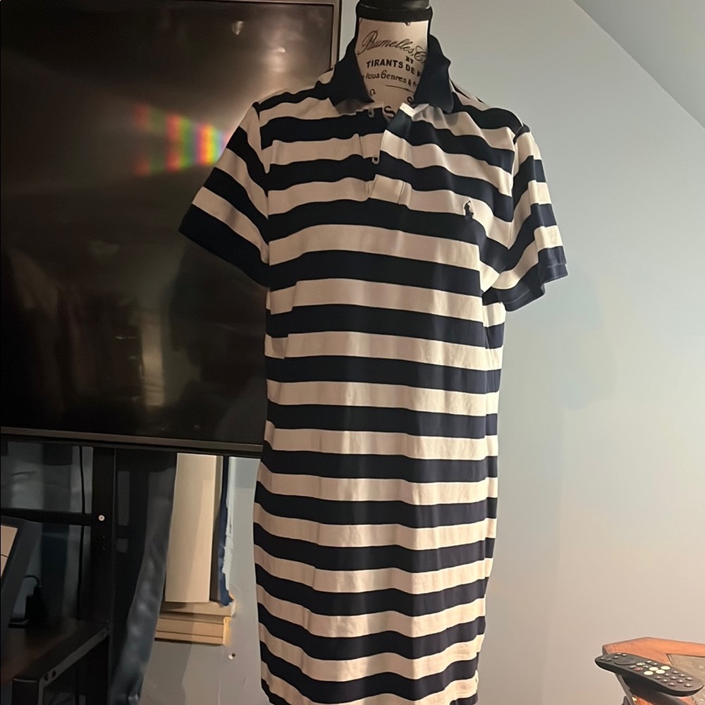 Striped Polo Dress